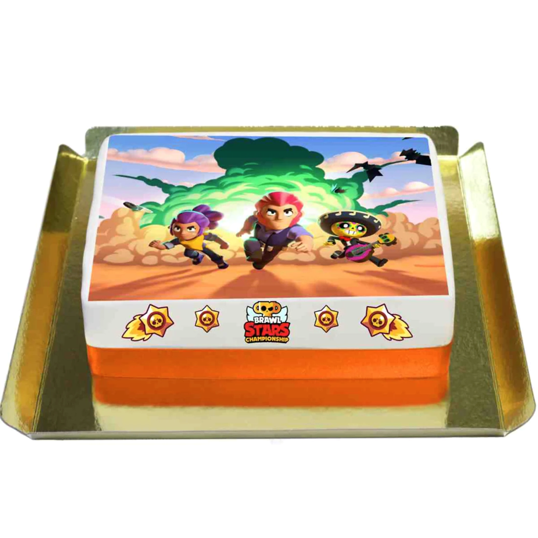 Brawl Stars Doğum Günü Pastası