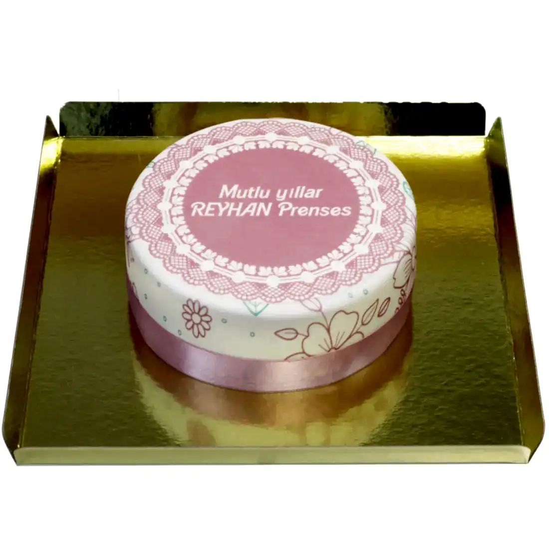 Kişiye Özel Yazılı Pasta