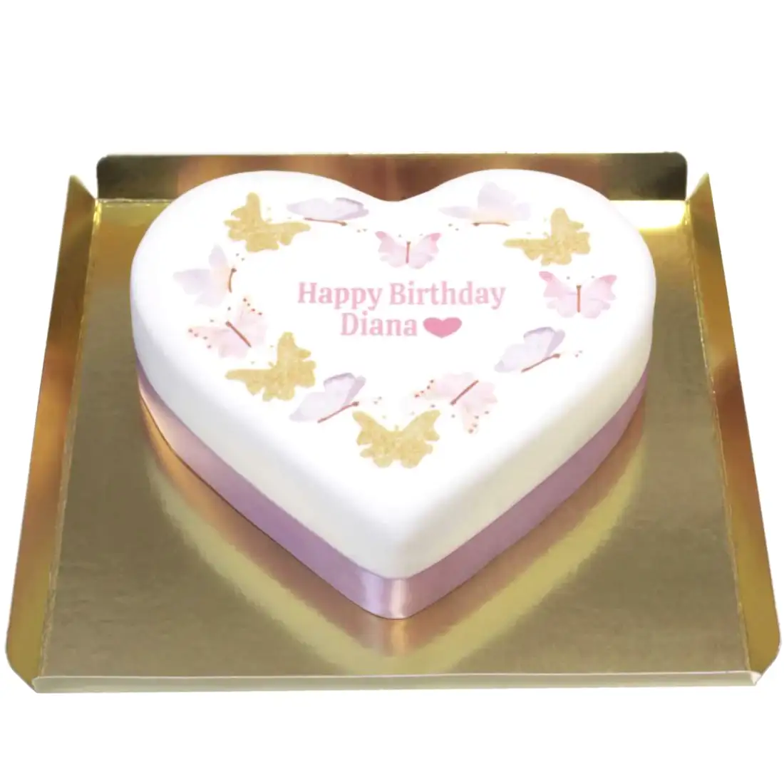 Kelebekli Kalp Pasta