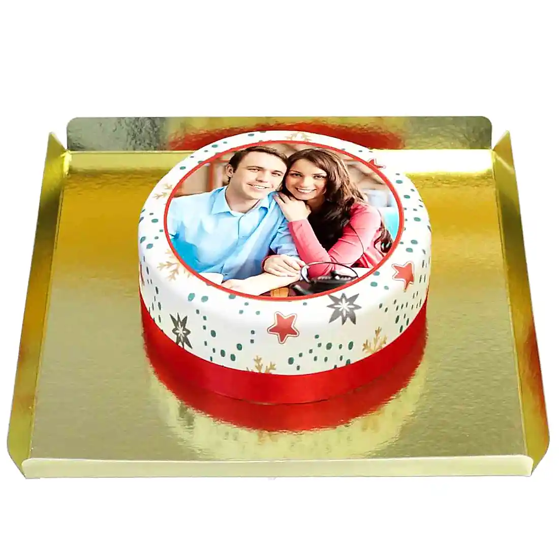 Kişiye Özel Yıldız Tasarımlı Pasta