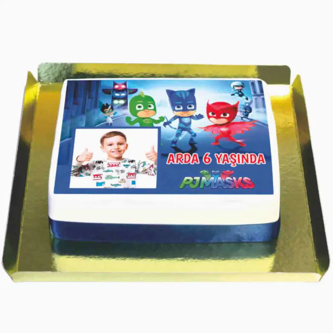 Pj Masks Çocuk Doğum Günü Pastası