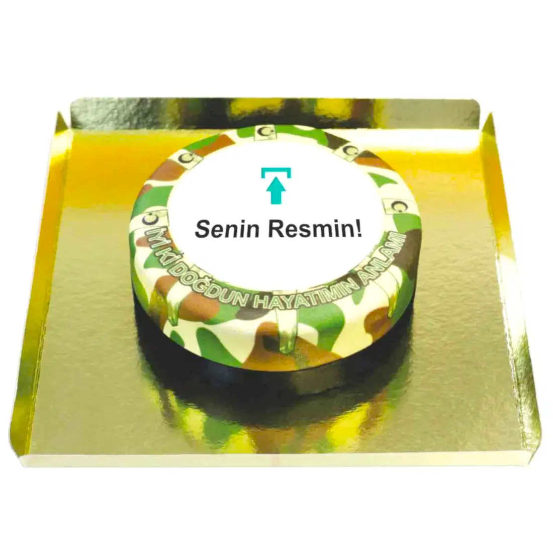 Kişiye Özel Asker Pastası