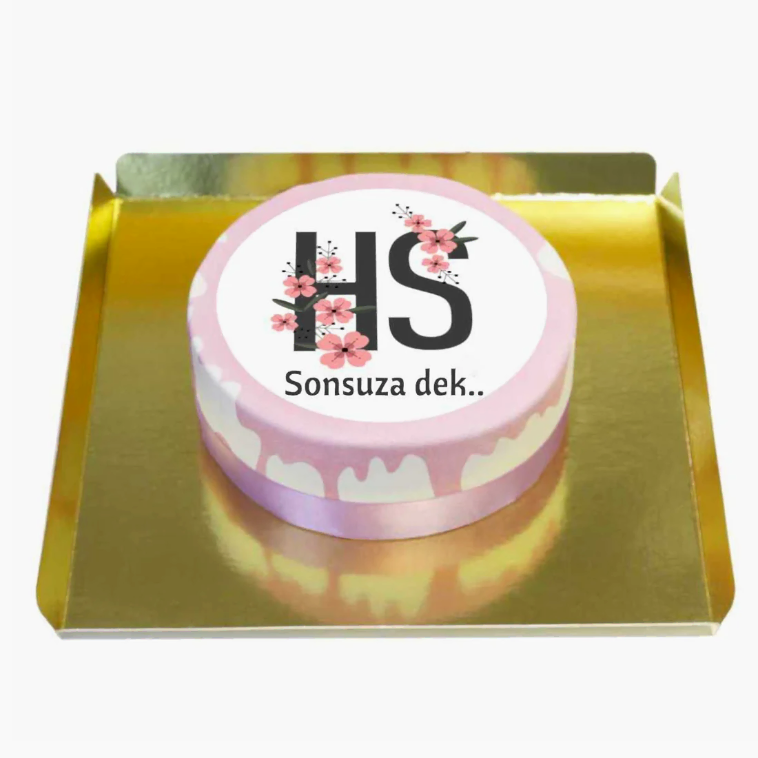 Kişiye Özel Harf Pasta