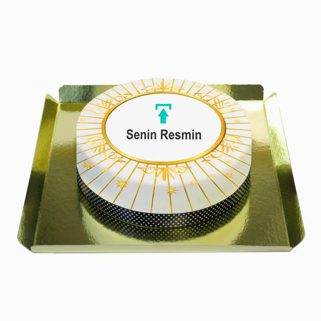 Kişiye Özel Tasarım Resimli Pasta