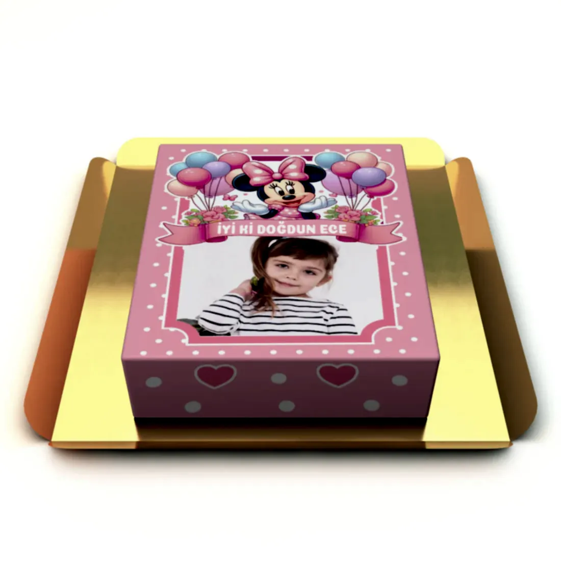 Minnie Mouse Resimli Pasta