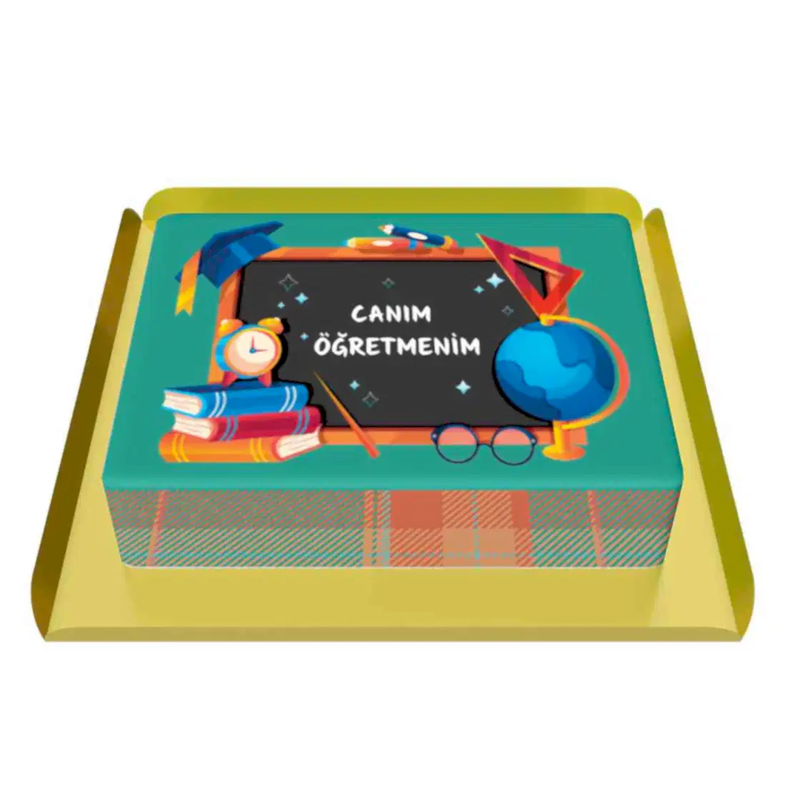 Kişiye Özel Öğretmene Hediye Pasta