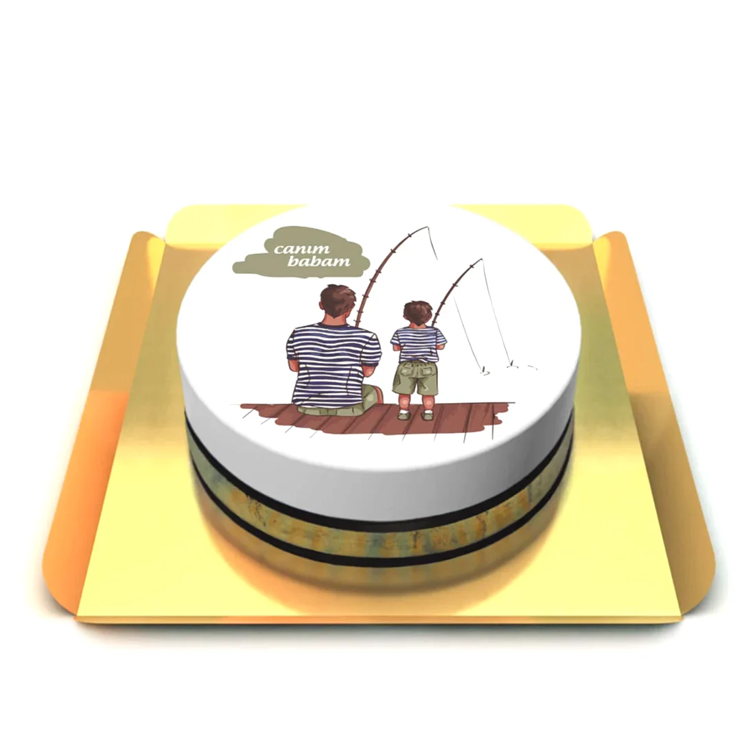 Babama Doğum Günü Pastası