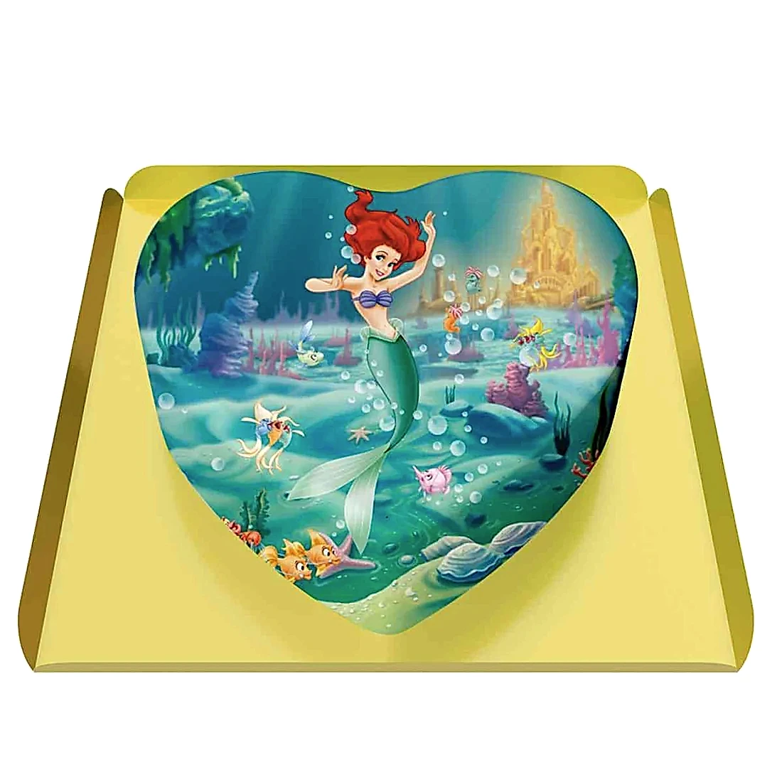 Kalpli Ariel Doğum Günü Pastası