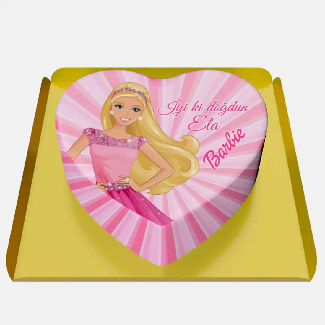 Barbie kalp pasta