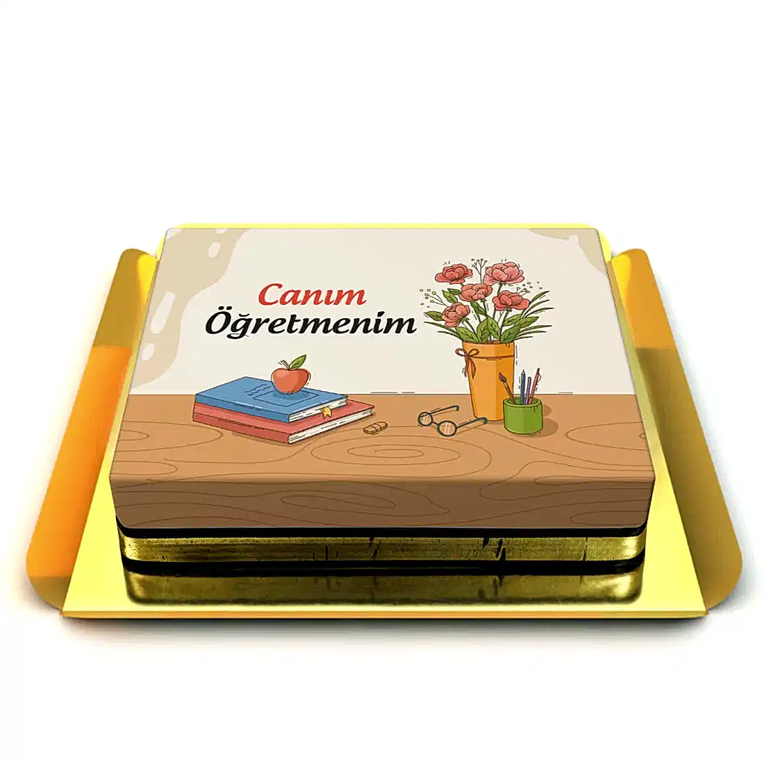 Canım Öğretmenime Hediye Pasta