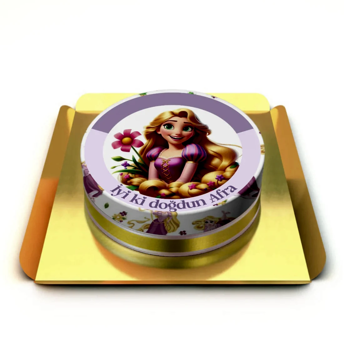 Rapunzel Doğum Günü Pastası