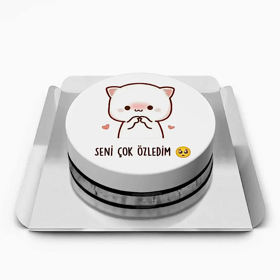 Sevgiliye Yazılı Pasta