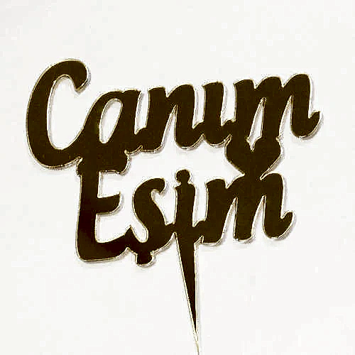 Canım Eşim Yazısı