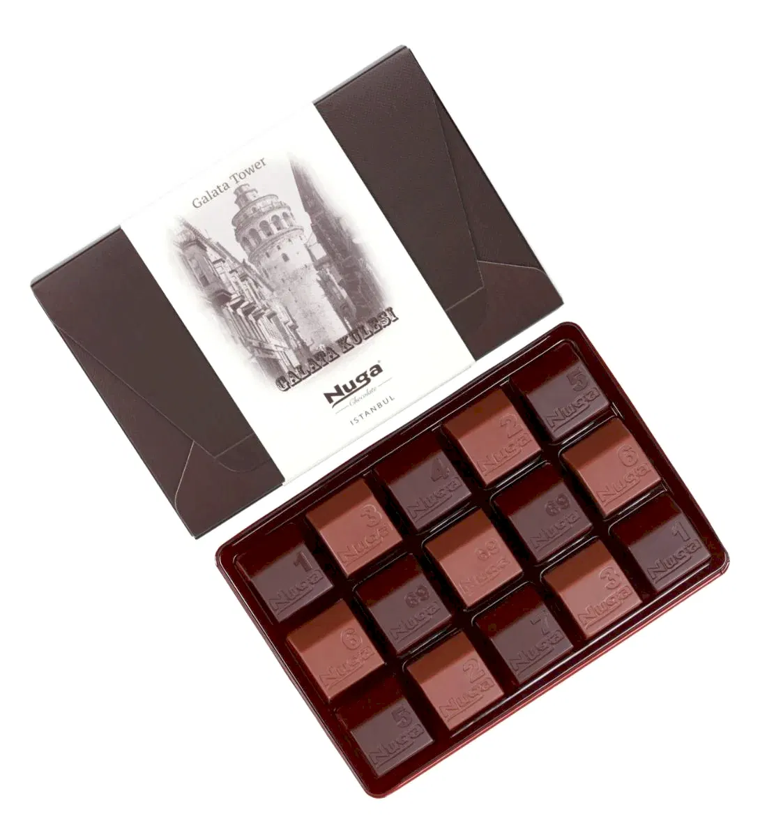 Galata Kulesi Kuşaklı Kutu Çikolata