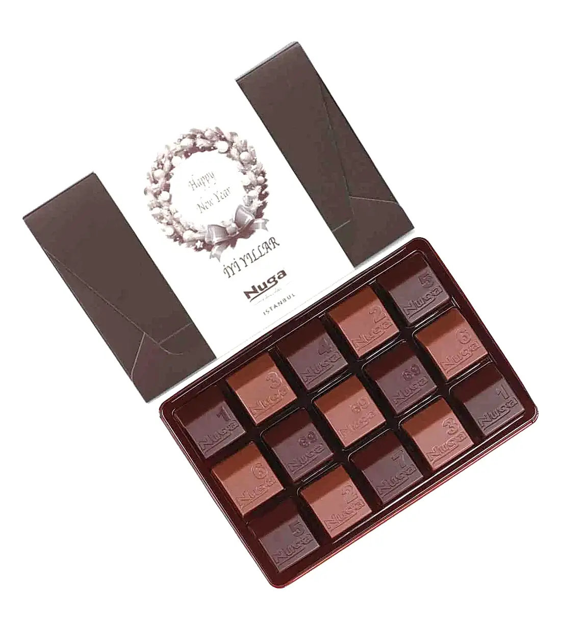 İyi Yıllar Kuşaklı Kutu Çikolata