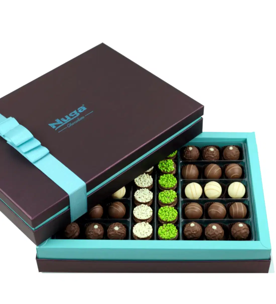 Turkuaz Kutu Truf Çikolata